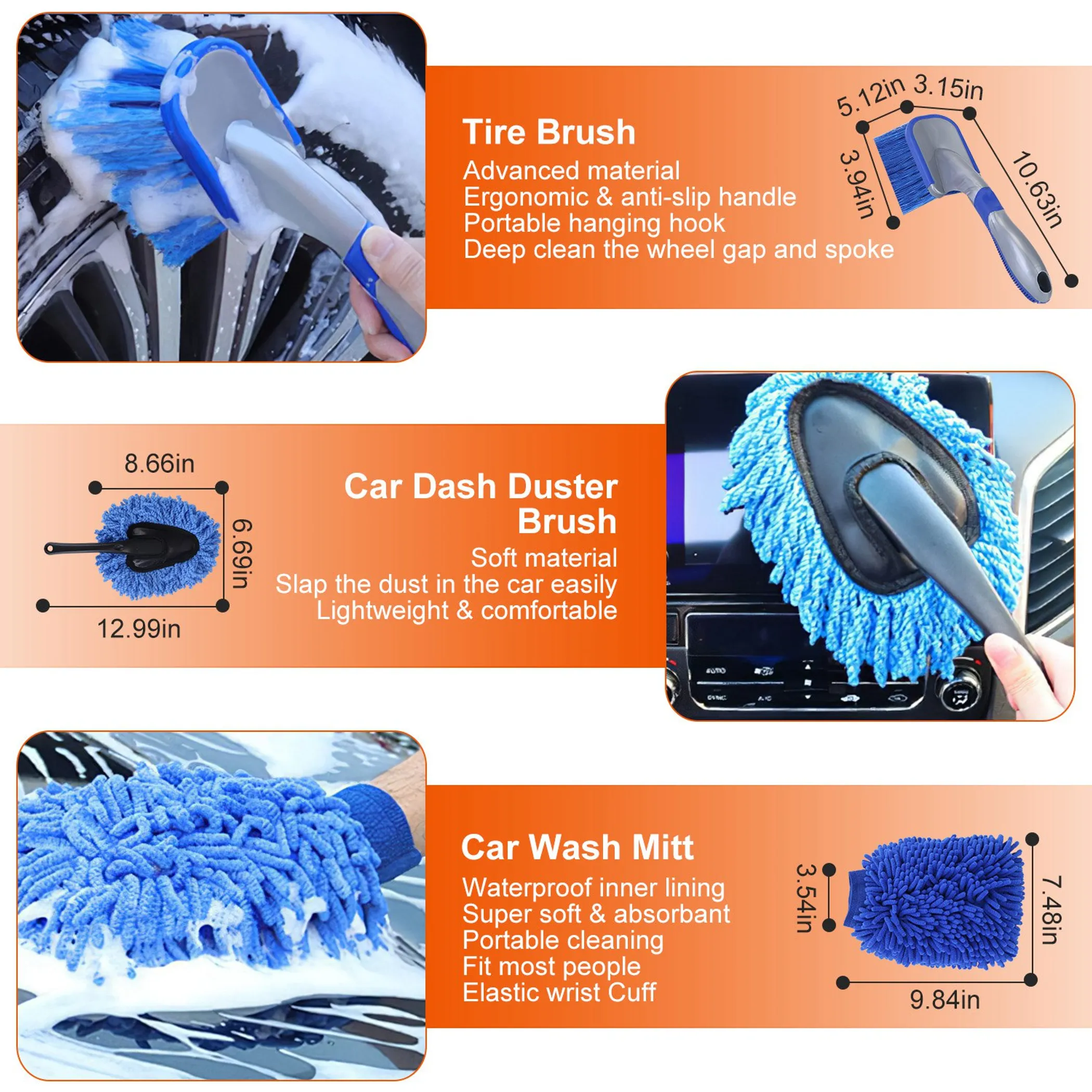 26Pcs Car Detailing Brush Kit - Image 4