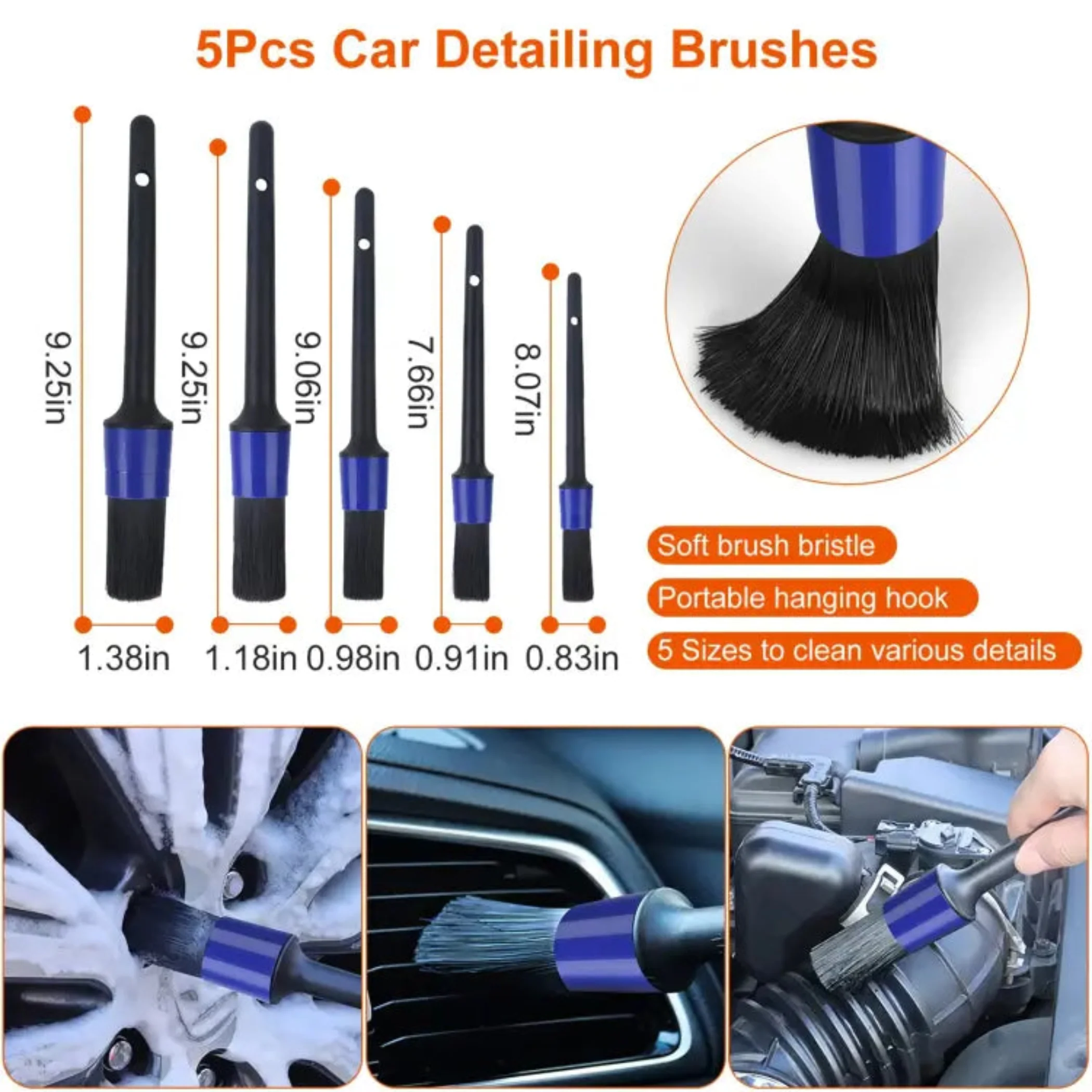 26Pcs Car Detailing Brush Kit - Image 6