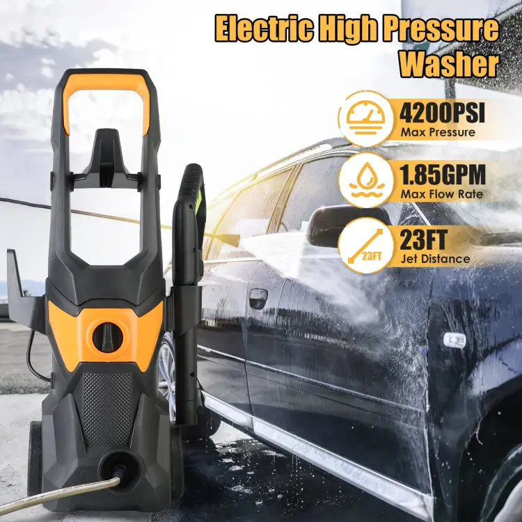 4200PSI 1.85GPM 1800W Electric Pressure Washer - Image 6