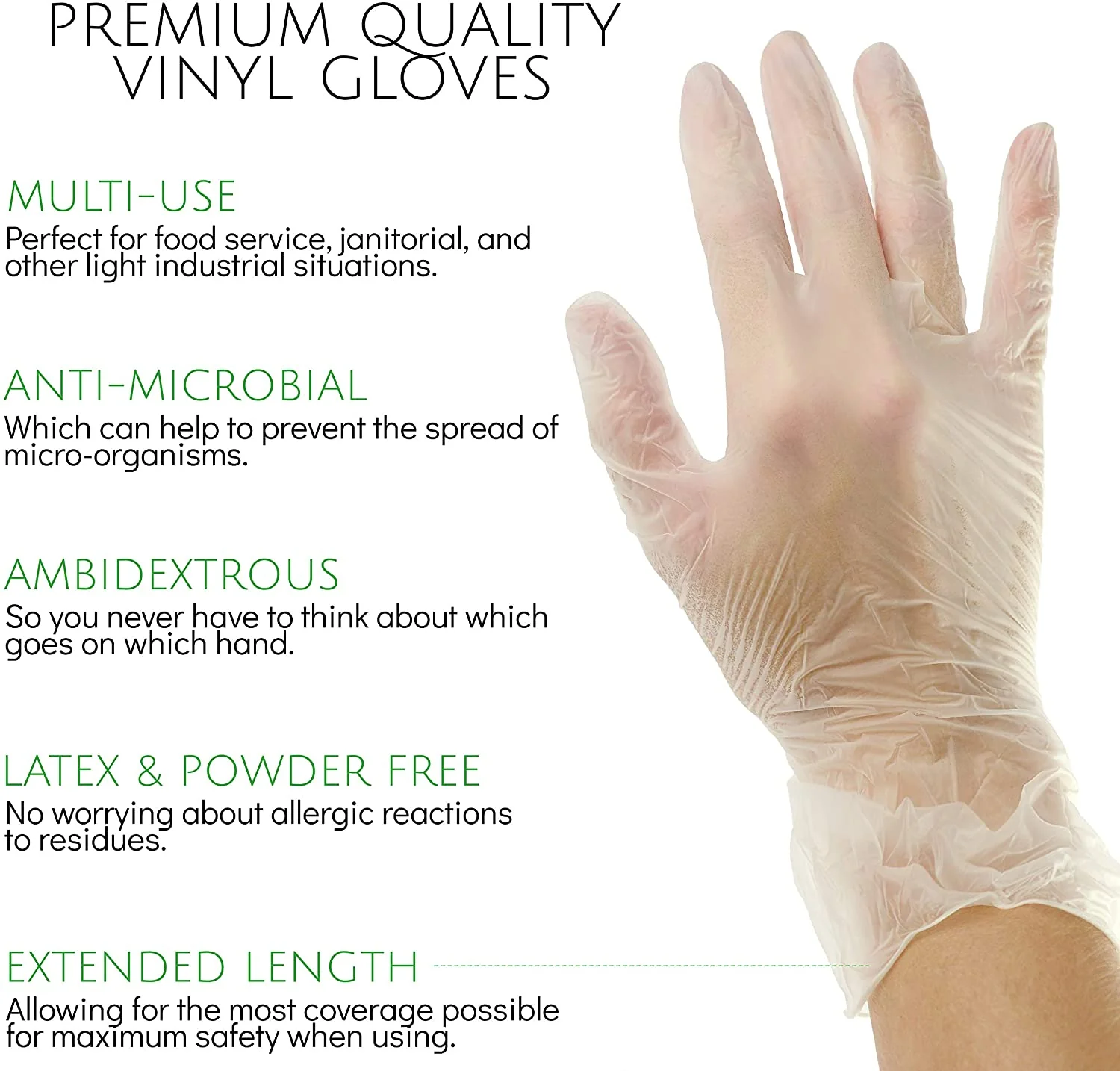 ADVANCE Latex Gloves - Exam Grade, Powder Free, 1,000 Gloves - BOGO 20% OFF - Image 8