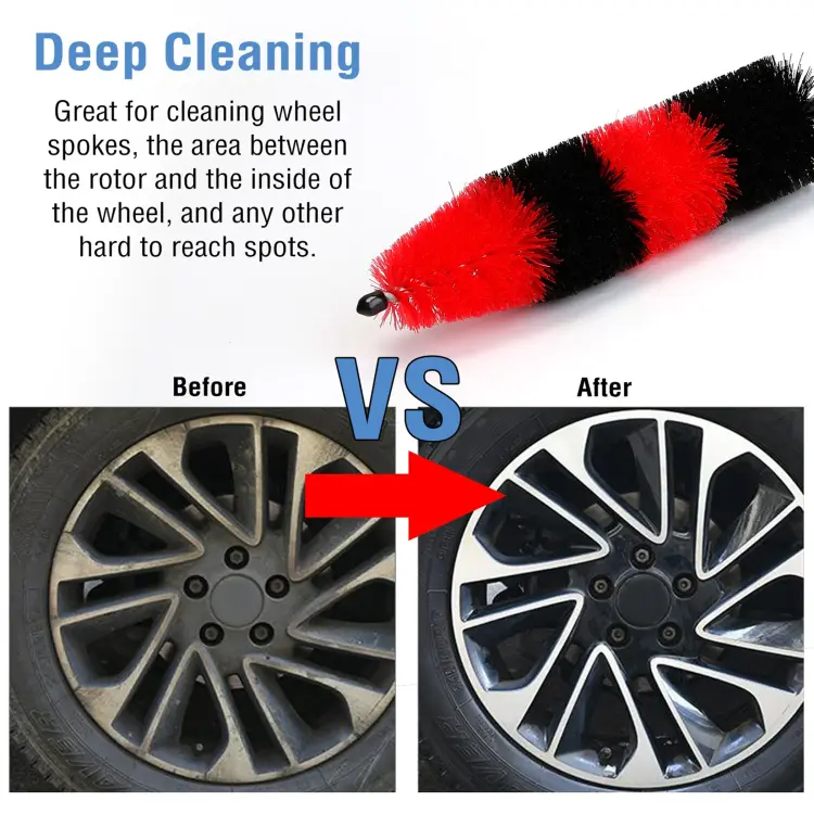 Car Wheel Brush Rims Tire Seat - Image 6