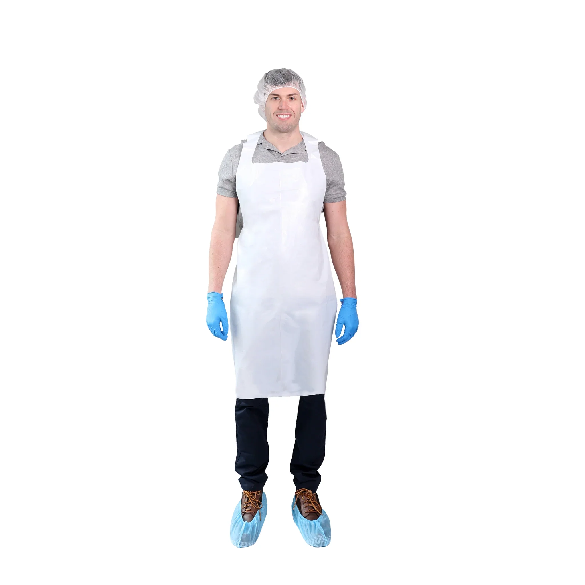 2MIL Polyethylene Aprons - Embossed (500 Count) - Image 3