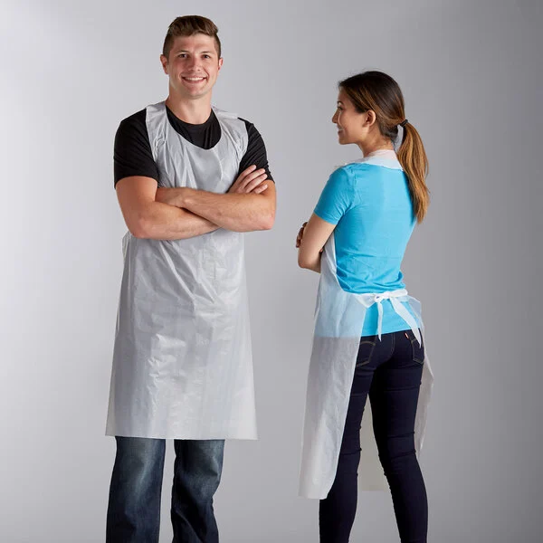 2MIL Polyethylene Aprons - Embossed (500 Count) - Image 4