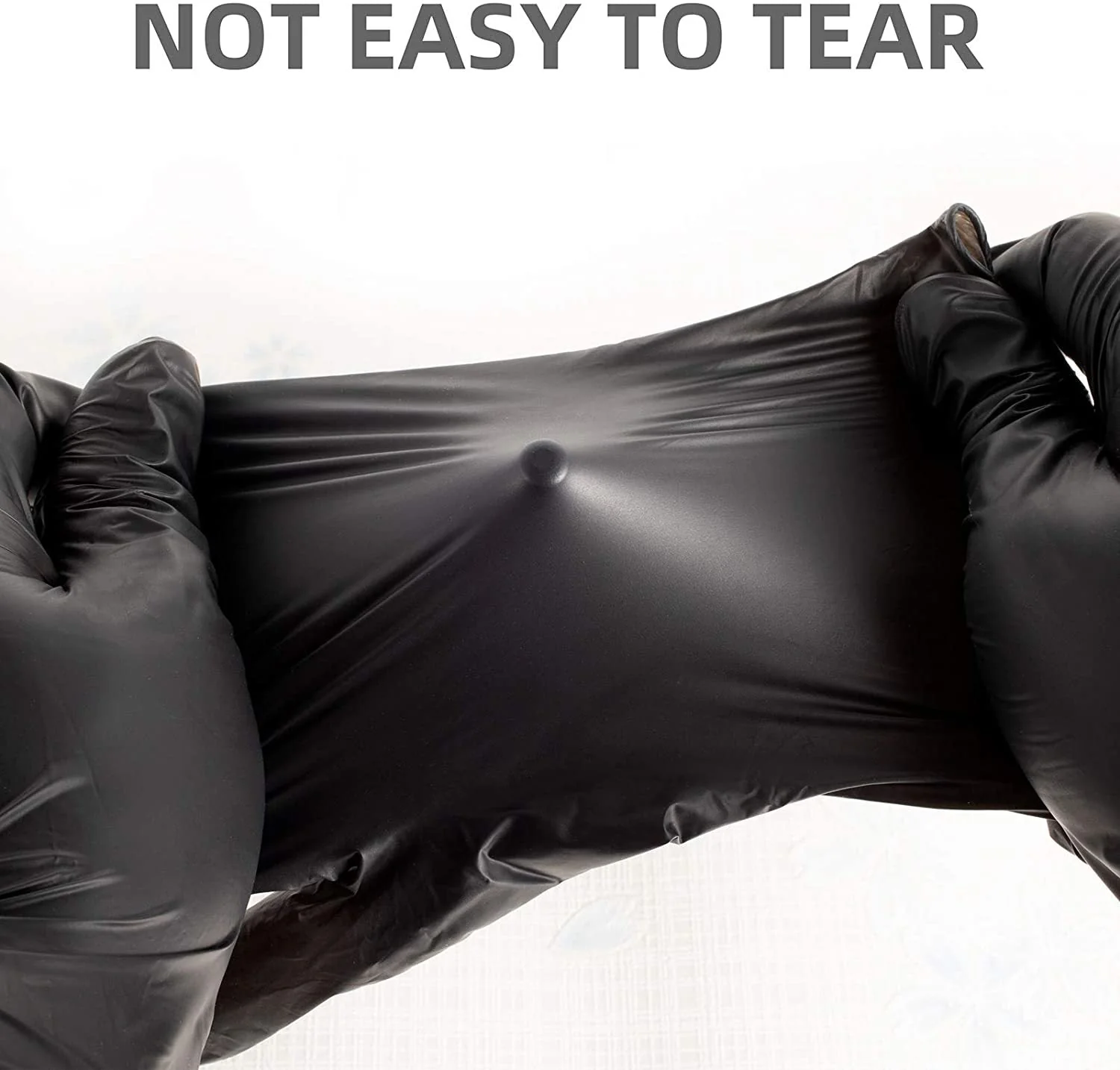 HandCare Black Vinyl Gloves - Powder Free (3 Mil), 100 Gloves - Image 4