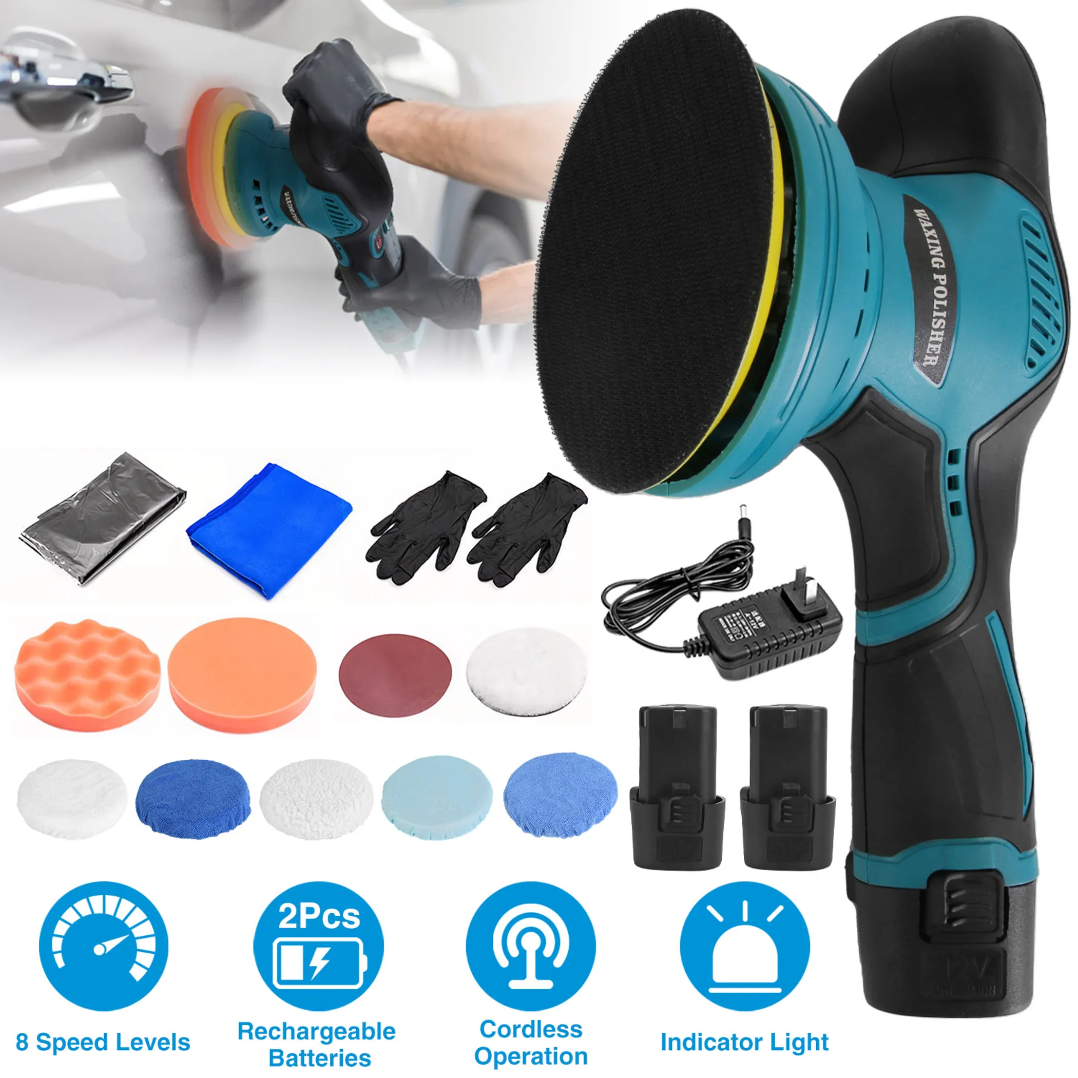 Cordless Car Buffer Polisher - Image 4