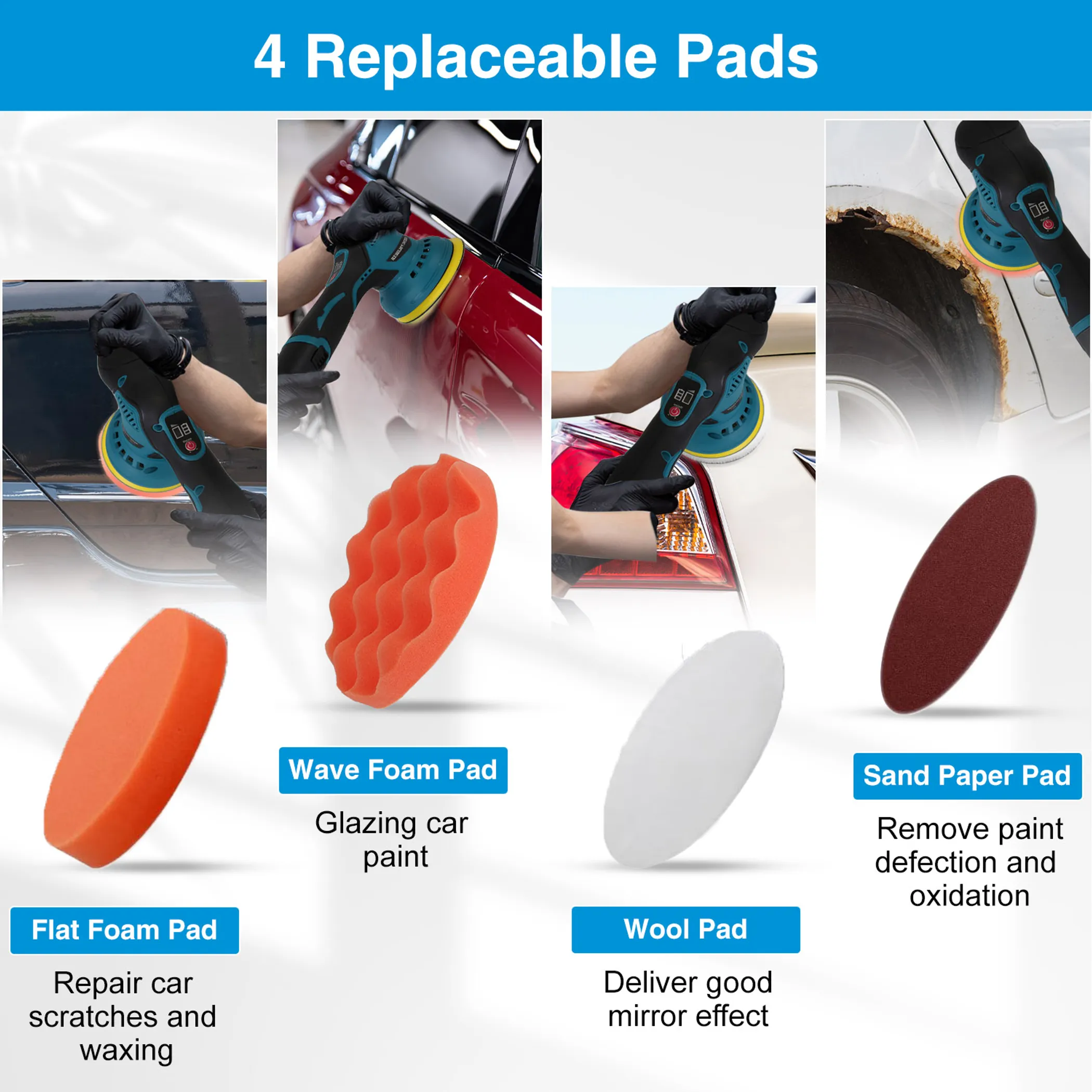 Cordless Car Buffer Polisher - Image 7