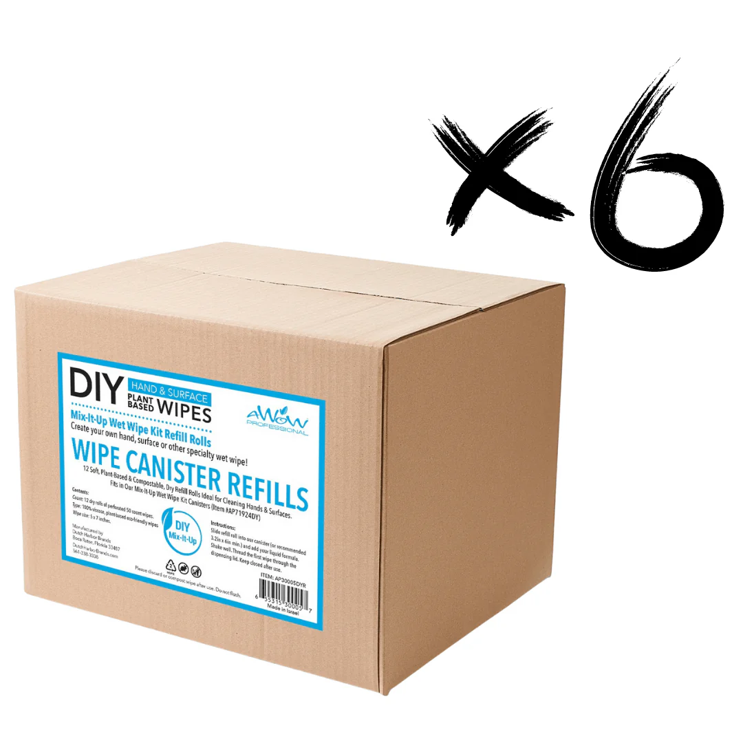 DIY Wipe Rolls | 100% Plant-Based Dry Wipes for Custom Cleaning Solutions - Image 11