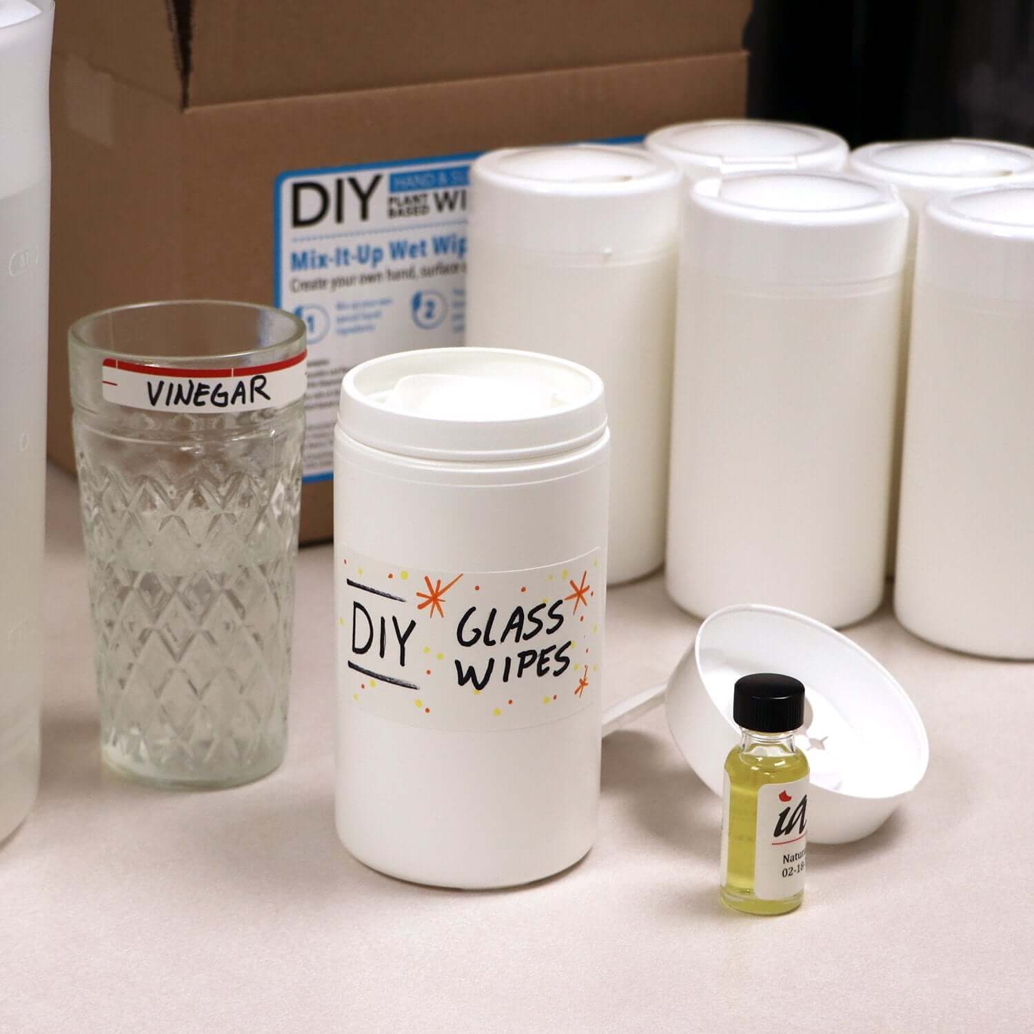 DIY Wipe Rolls | 100% Plant-Based Dry Wipes for Custom Cleaning Solutions - Image 3
