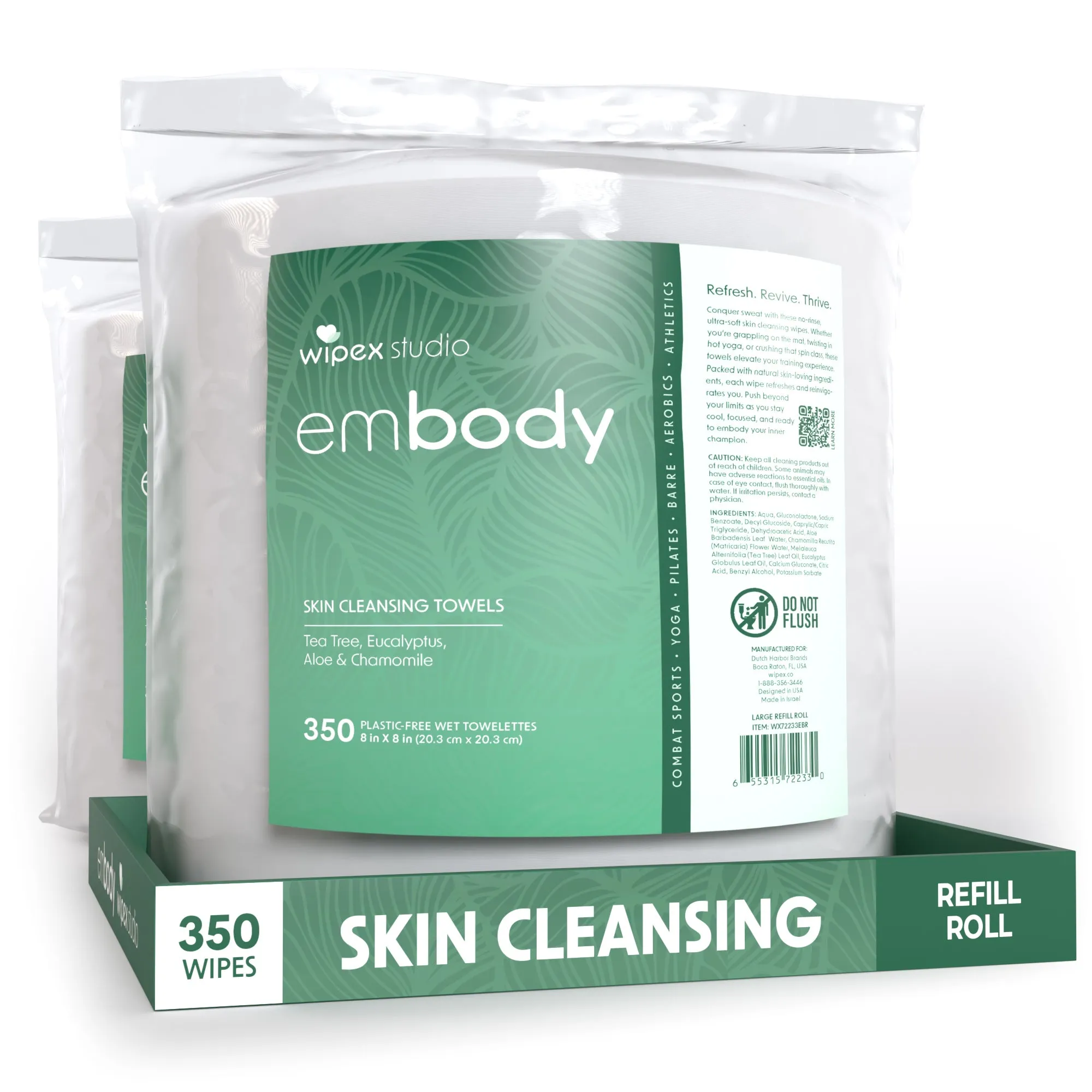 Embody® Natural Body Wipes 350ct Mega Roll | Premium Hygiene for Active Lifestyles - Image 11