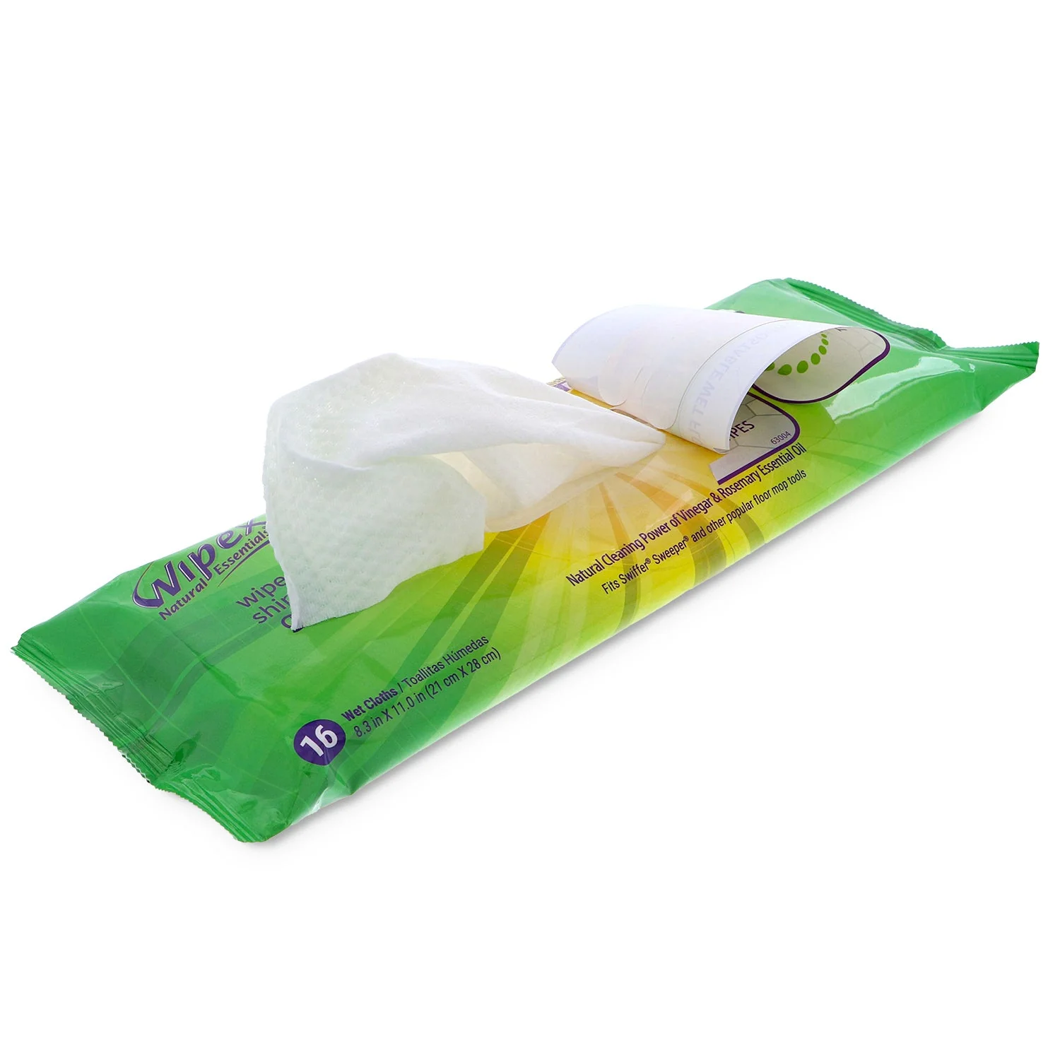 Natural Floor Cleaning Pads | Plant-Based Floor Wipes with Rosemary - Image 9