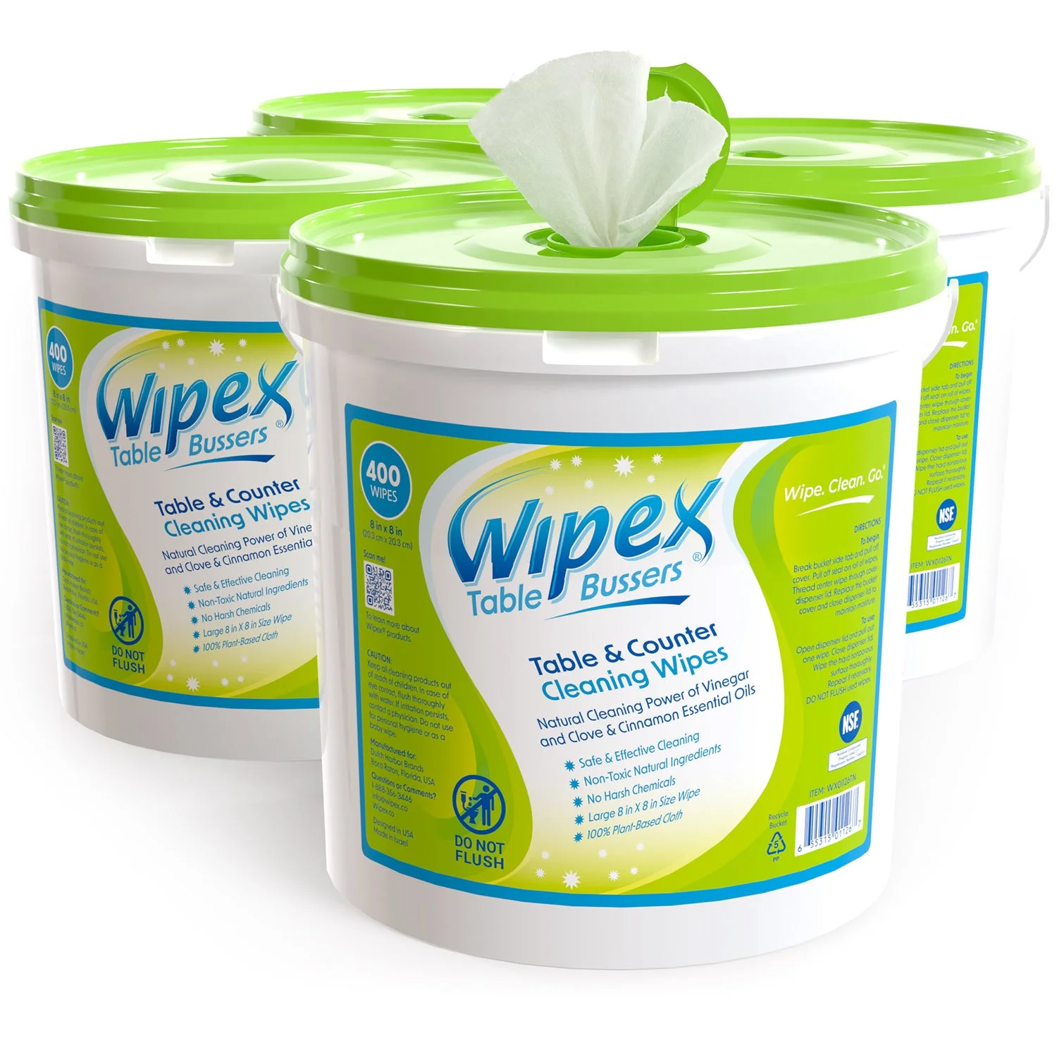 Table Bussers® Plant-Based All-Purpose Cleaning Wipes | Autumn-Scented - Image 12
