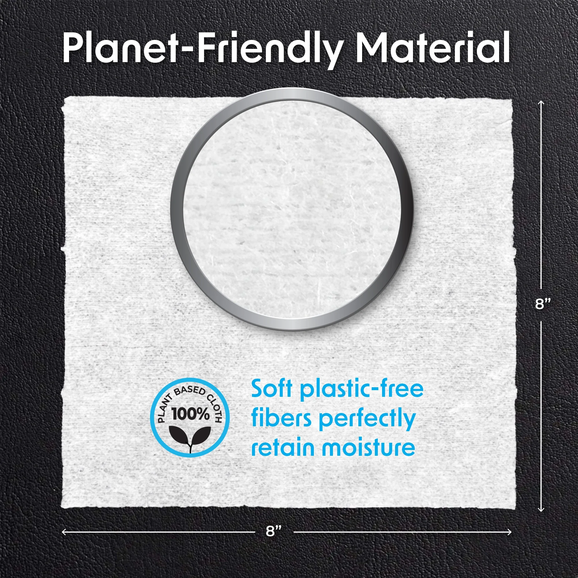Wipex® 800ct Bulk Antibacterial Wipes Refill Roll | Skin-Safe Sanitizing Wipe | TÜV-Certified Plant-Based Cloth - Image 2