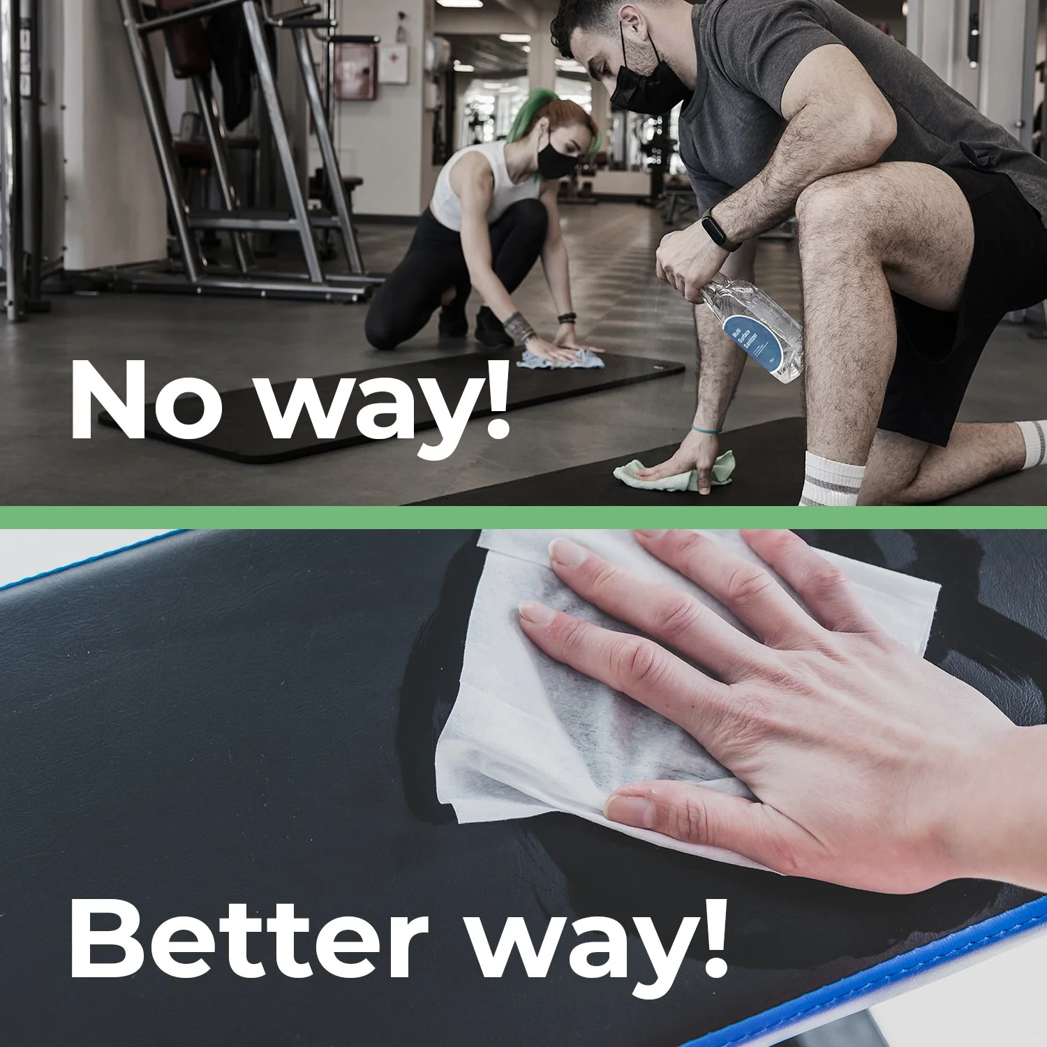 Wipex 700 Plant-Based Gym Wipes Bulk Refill Roll | Natural Fitness Equipment Wipes - Image 10
